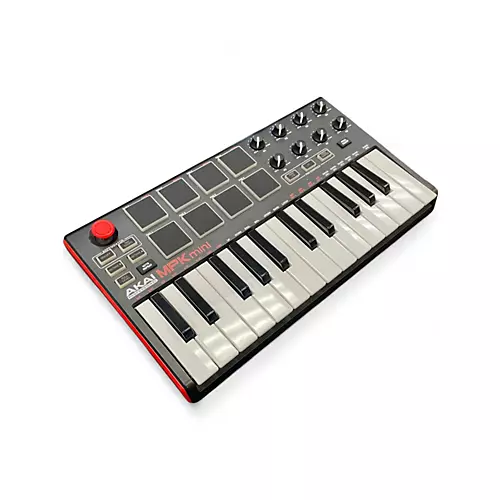 Used Akai Professional MPK Mini MIDI Controller - musicians--Friend