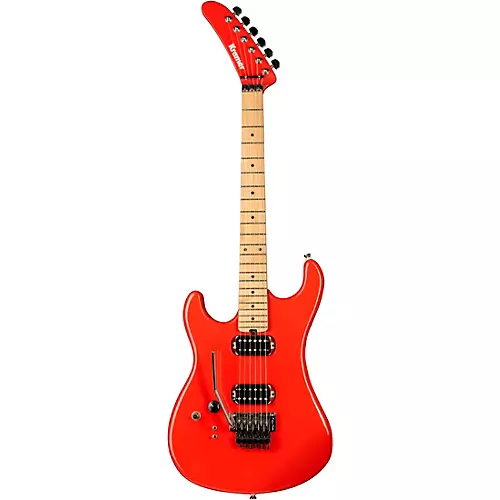 Kramer 84 HH Left-Handed Electric Guitar Radiant Red - musicians--Friend