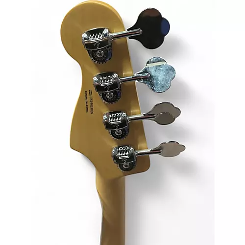 Used 2018 Fender American Performer Precision Bass SATIN LAKE PLACID BLUE Electric Bass Guitar SATIN LAKE PLACID BLUE - musicians--Friend