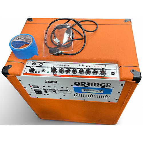 Used Orange Amplifiers CR100BXT Crush 100W 1x15 Bass Combo Amp - musicians--Friend