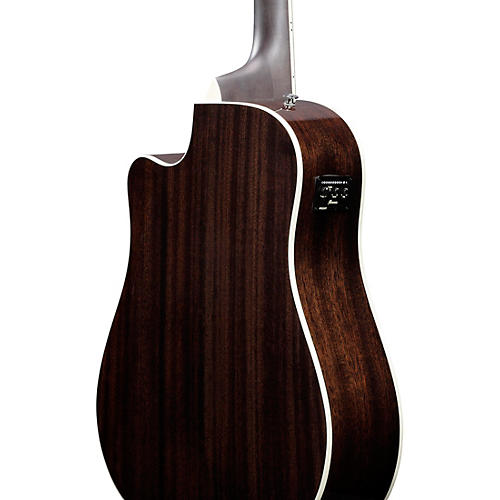 Ibanez ALT30FM Altstar Flamed-Top Dreadnought Acoustic-Electric Guitar Doom Blue Burst - musicians--Friend