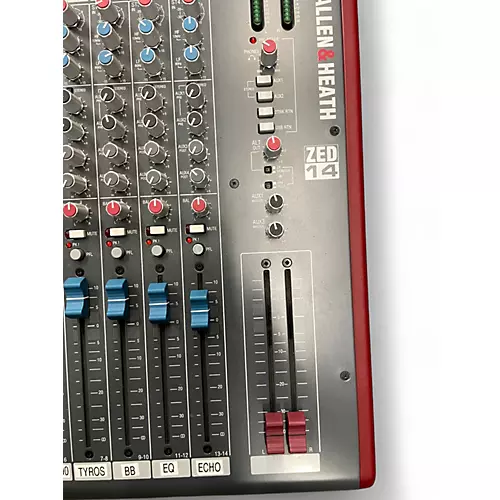 Used Allen & Heath ZED14 Unpowered Mixer - musicians--Friend