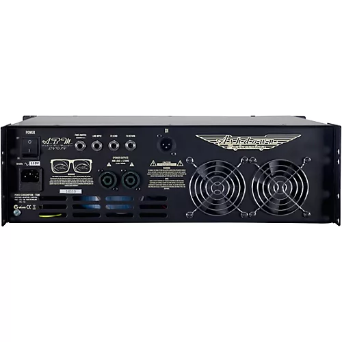 Ashdown ABM600 Dual VU Meter 600W Tube Hybrid Bass Amp Head Gray and Black - musicians--Friend