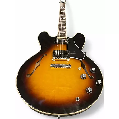 Used Gibson ES345 2 Color Sunburst Hollow Body Electric Guitar 2 Color Sunburst - musicians--Friend