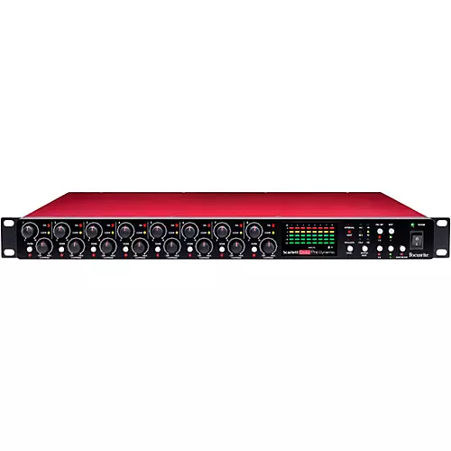 Focusrite Scarlett OctoPre Dynamic 8-Channel Microphone Preamp & Compressor - musicians--Friend