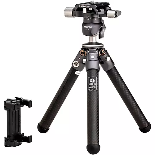BENRO Tablepod Kit With Arca-Swiss-Style Camera Plate and Smartphone Adapter - musicians--Friend