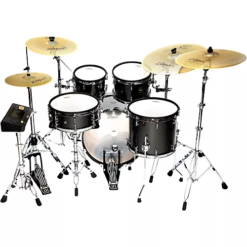 Zildjian ALCHEM-E Gold EX Electronic Drum Kit and DA2112 Drum Amp - musicians--Friend
