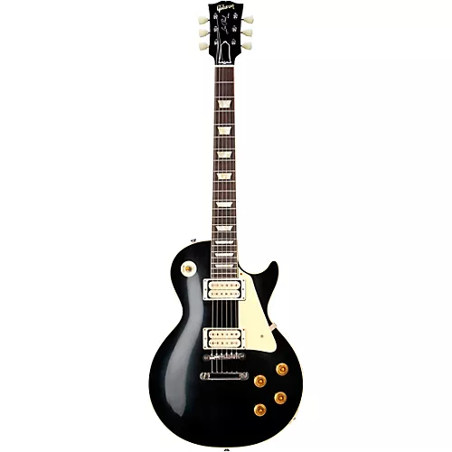 Gibson Custom M2M 1957 Les Paul Standard Reissue VOS w/Double Classic White Pickups Electric Guitar Ebony - musicians--Friend