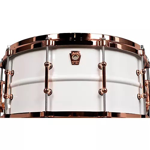 Ludwig Polar-Phonic Brass Snare Drum With Copper Hardware 14 x 6.5 in. - musicians--Friend