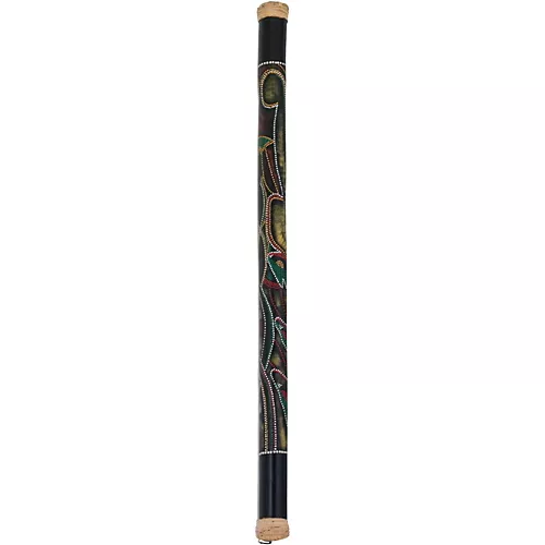 Pearl 40 in. Bamboo Rainstick in Hand-Painted Hidden Spirit Finish - musicians--Friend