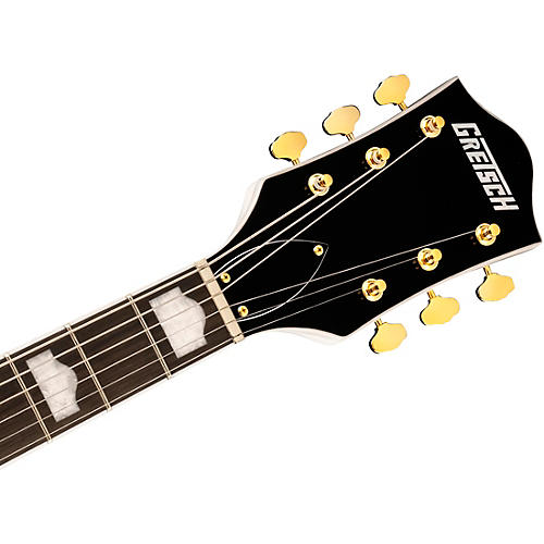 Gretsch Guitars G5422TG Electromatic Classic Hollowbody Double-Cut With Bigsby and Gold Hardware Electric Guitar Snow Crest White - musicians--Friend