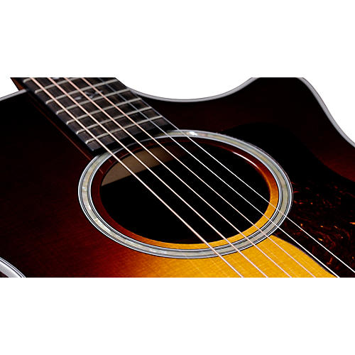 Taylor 414ce Grand Auditorium Acoustic-Electric Guitar Tobacco Sunburst - musicians--Friend