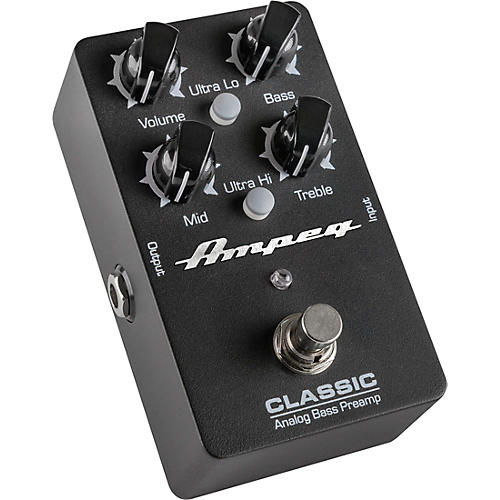 Ampeg Classic Analog Bass Preamp Pedal - musicians--Friend