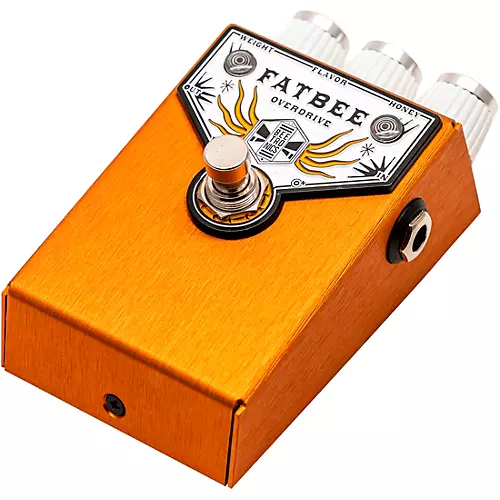 Beetronics FX Fatbee Overdrive Effects Pedal Orange - musicians--Friend