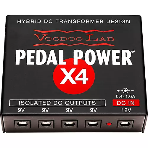 Voodoo Lab Pedal Power X4 Isolated Power Supply - musicians--Friend