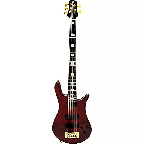 Spector Euro 5 LT 5-String Electric Bass Red Stain - musicians--Friend