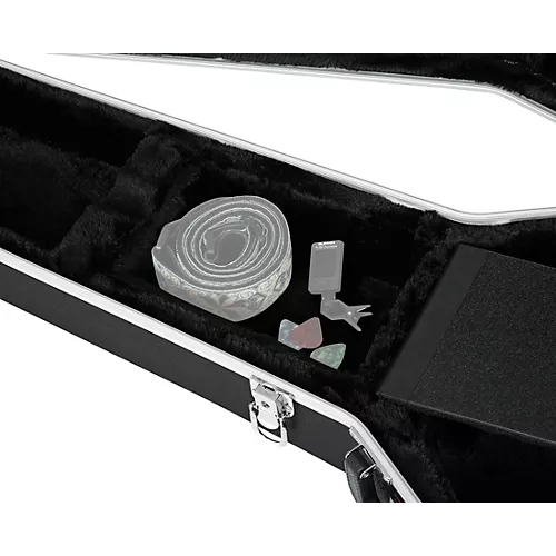 Gator GC-DEEP BOWL Deep Contour/Round-Back Guitar Case Black - musicians--Friend