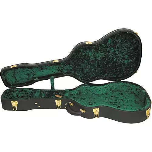 Silver Creek Vintage Archtop 000 Auditorium Acoustic Guitar Case Black - musicians--Friend
