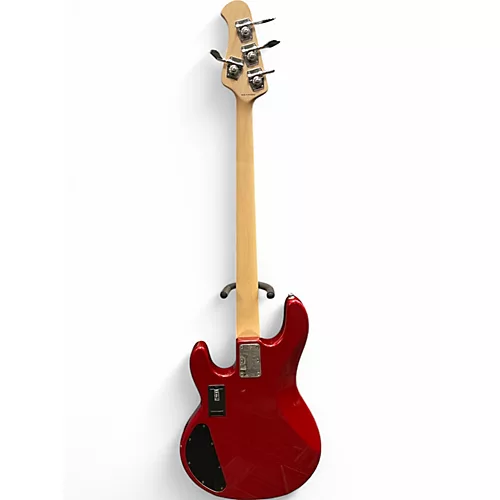 Used Sterling by Music Man STINGRAY RED Electric Bass Guitar RED - musicians--Friend
