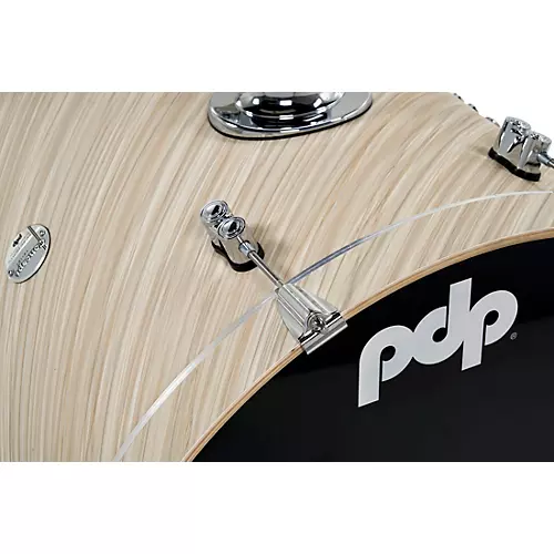 PDP by DW Concept Maple 7-Piece Shell Pack With Chrome Hardware Satin Black - musicians--Friend