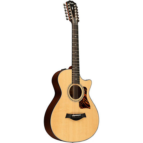Taylor 352ce 12-Fret 12-String Grand Concert Acoustic-Electric Guitar Natural - musicians--Friend