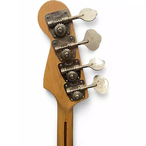 Vintage 1973 Fender Standard Precision Bass Fretless 3 Color Sunburst Electric Bass Guitar 3 Color Sunburst - musicians--Friend