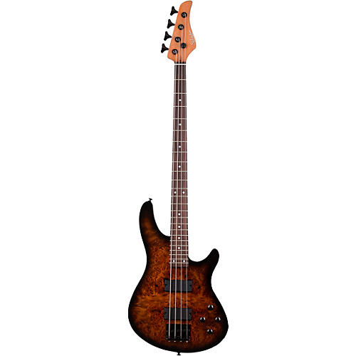Schecter Guitar Research C-4 Standard Electric Bass Guitar Tobacco Burl - musicians--Friend