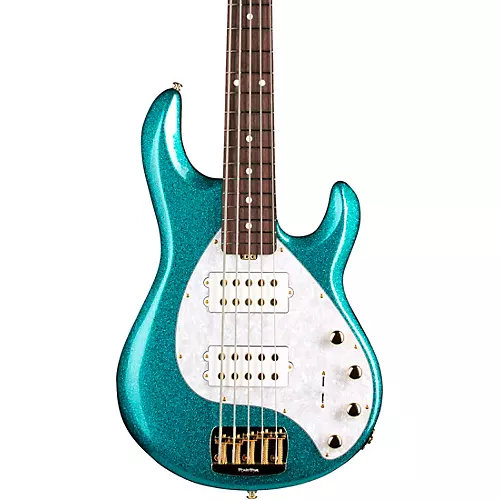 Ernie Ball Music Man StingRay5 Special HH 5-String Electric Bass Guitar Genius Gold - musicians--Friend