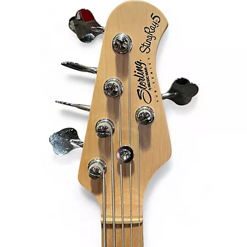 Used Sterling by Music Man STINGRAY 5 Black Electric Bass Guitar Black - musicians--Friend