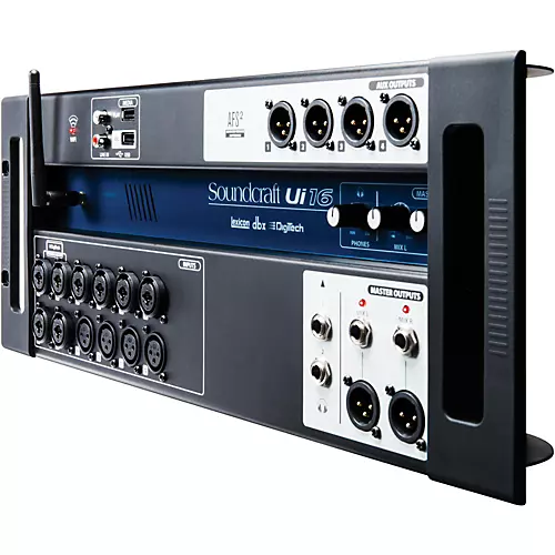 Soundcraft Ui16 Digital Mixer With Wi-Fi Router - musicians--Friend