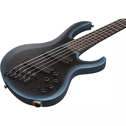 Ibanez BTB605MS 5-String Multi-Scale Electric Bass Midnight Arctic Ocean Matte - musicians--Friend