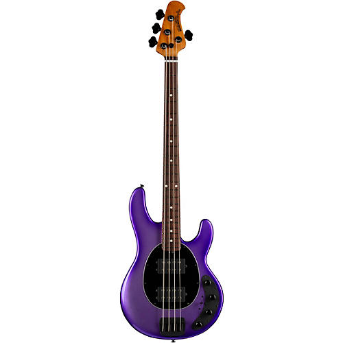 Ernie Ball Music Man StingRay Special HH Electric Bass Guitar Black and Chrome - musicians--Friend