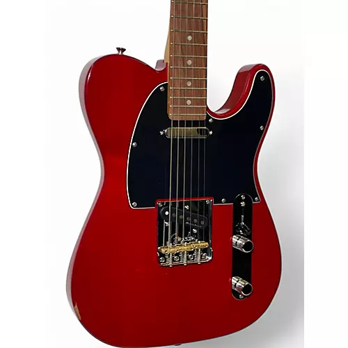 Used Fender Player Plus Telecaster Red Solid Body Electric Guitar Red - musicians--Friend