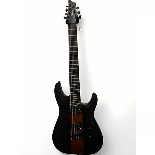 Used Schecter Guitar Research C7 ROB SCALLON SATIN DARK ROAST Solid Body Electric Guitar SATIN DARK ROAST - musicians--Friend