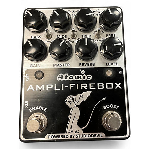 Used Studio Devil Atomic Ampli-Firebox Guitar Preamp - musicians--Friend