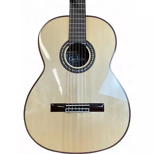 Used Cordoba C10 Crossover Natural Classical Acoustic Guitar Natural - musicians--Friend