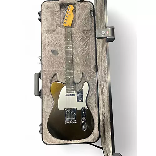 Used Fender American Ultra II Telecaster Texas Tea Solid Body Electric Guitar Texas Tea - musicians--Friend