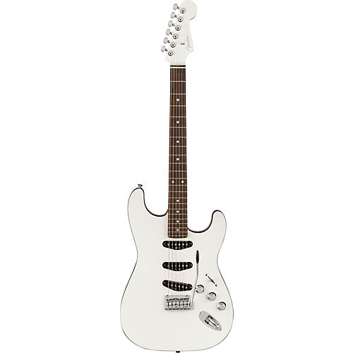 Fender Aerodyne Special Stratocaster With Rosewood Fingerboard Electric Guitar Bright White - musicians--Friend