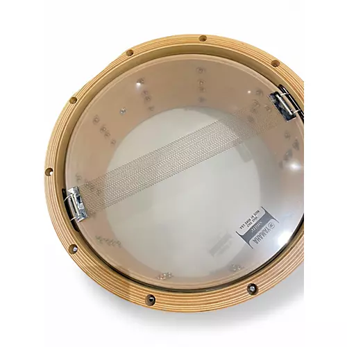 Used Yamaha 14X5 Anton Fig Signature Snare Black Drum Black 210 - musicians--Friend