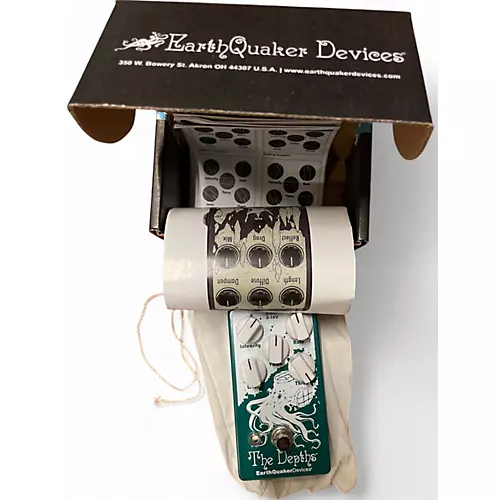 Used EarthQuaker Devices The Depths Optical Vibe Machine Effect Pedal - musicians--Friend