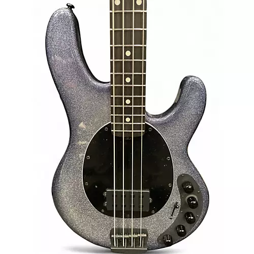 Used Ernie Ball Music Man Dark Ray Starry Night Electric Bass Guitar Starry Night - musicians--Friend