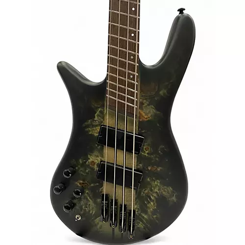 Used Spector Left-handed NS Dimension 4 Haunted Moss Electric Bass Guitar Haunted Moss - musicians--Friend