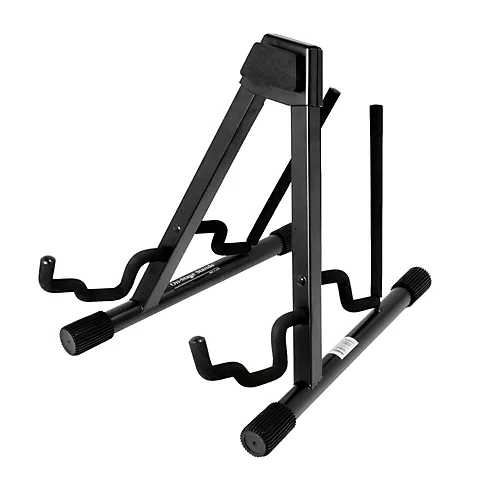 On-Stage Stands Professional Double A-Frame Guitar Stand Black - musicians--Friend