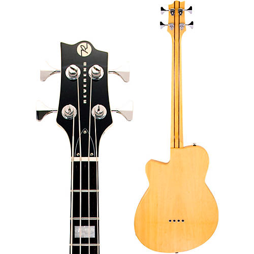 Reverend Dub King Electric Bass Guitar Midnight Black - musicians--Friend