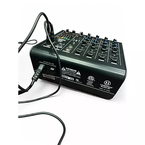 Used Harbinger M200 BT PORTABLE PA SYSTEM Powered Mixer - musicians--Friend