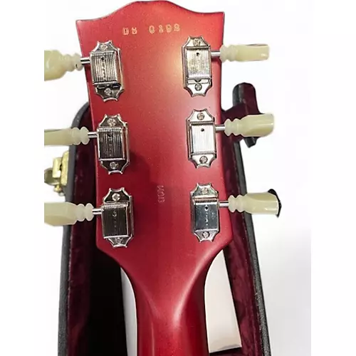 Used Gibson mod collection 1963 Les Paul  SG Custom crimson metallic Solid Body Electric Guitar crimson metallic - musicians--Friend