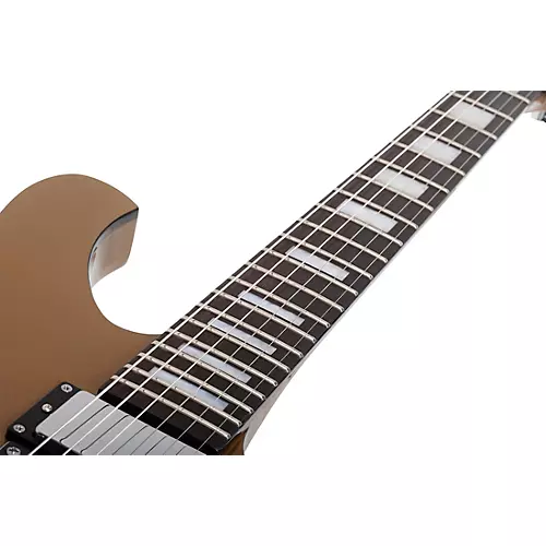 Schecter Guitar Research Stargazer-6 Vibrato Electric Guitar Metallic Gold - musicians--Friend