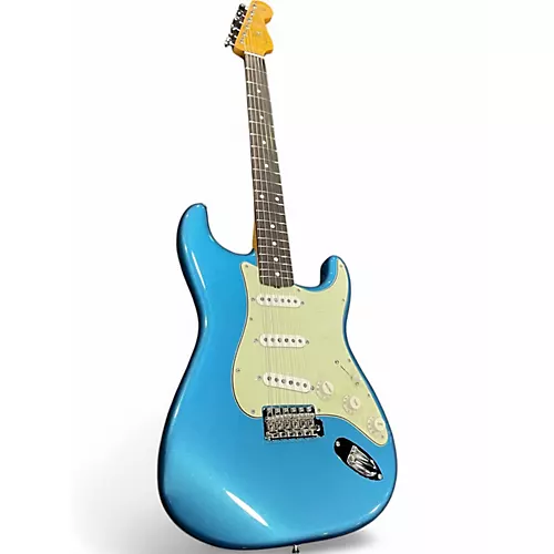 Used 2023 Fender Vintera 60s Stratocaster Lake Placid Blue Solid Body Electric Guitar Lake Placid Blue - musicians--Friend