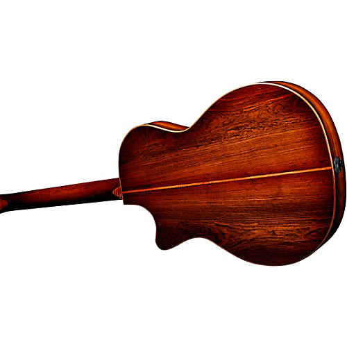 Taylor Custom Bearclaw Sitka Spruce-Bocote Grand Auditorium Acoustic-Electric Guitar Shaded Edge Burst - musicians--Friend