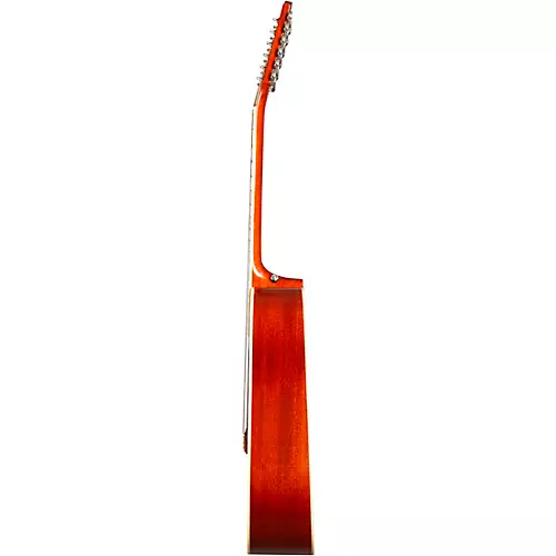Epiphone Inspired by Gibson Hummingbird 12-String Acoustic-Electric Guitar Aged Cherry Sunburst - musicians--Friend